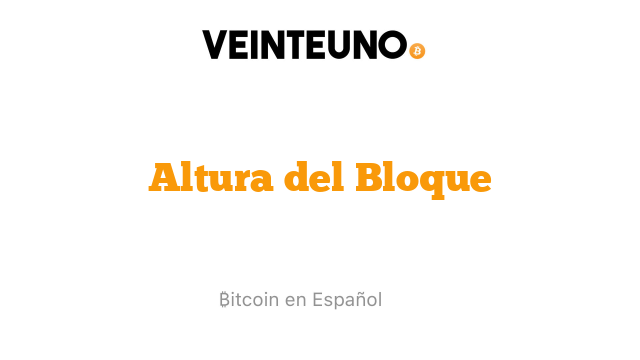 Altura del Bloque