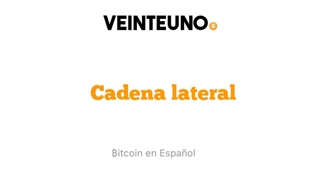 Cadena lateral