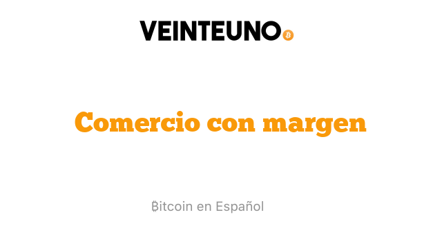 Comercio con margen