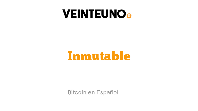 Inmutable