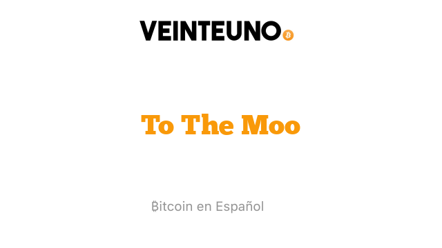 To The Moo