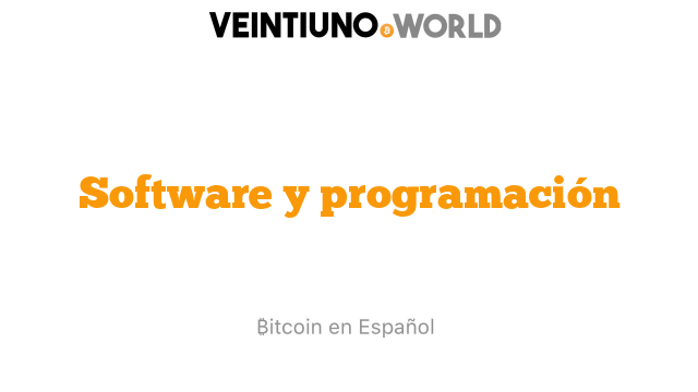 Software y programación
