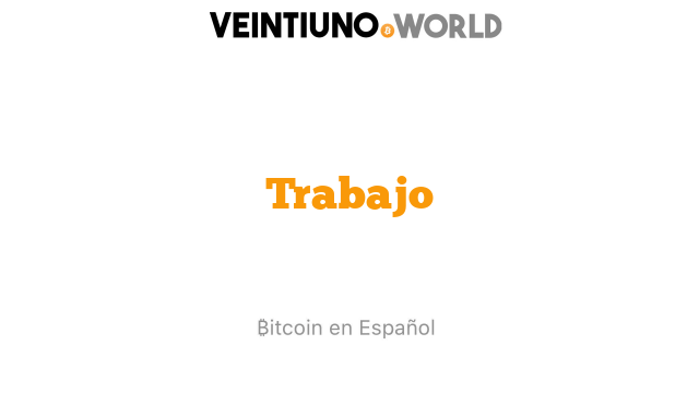 Trabajo
