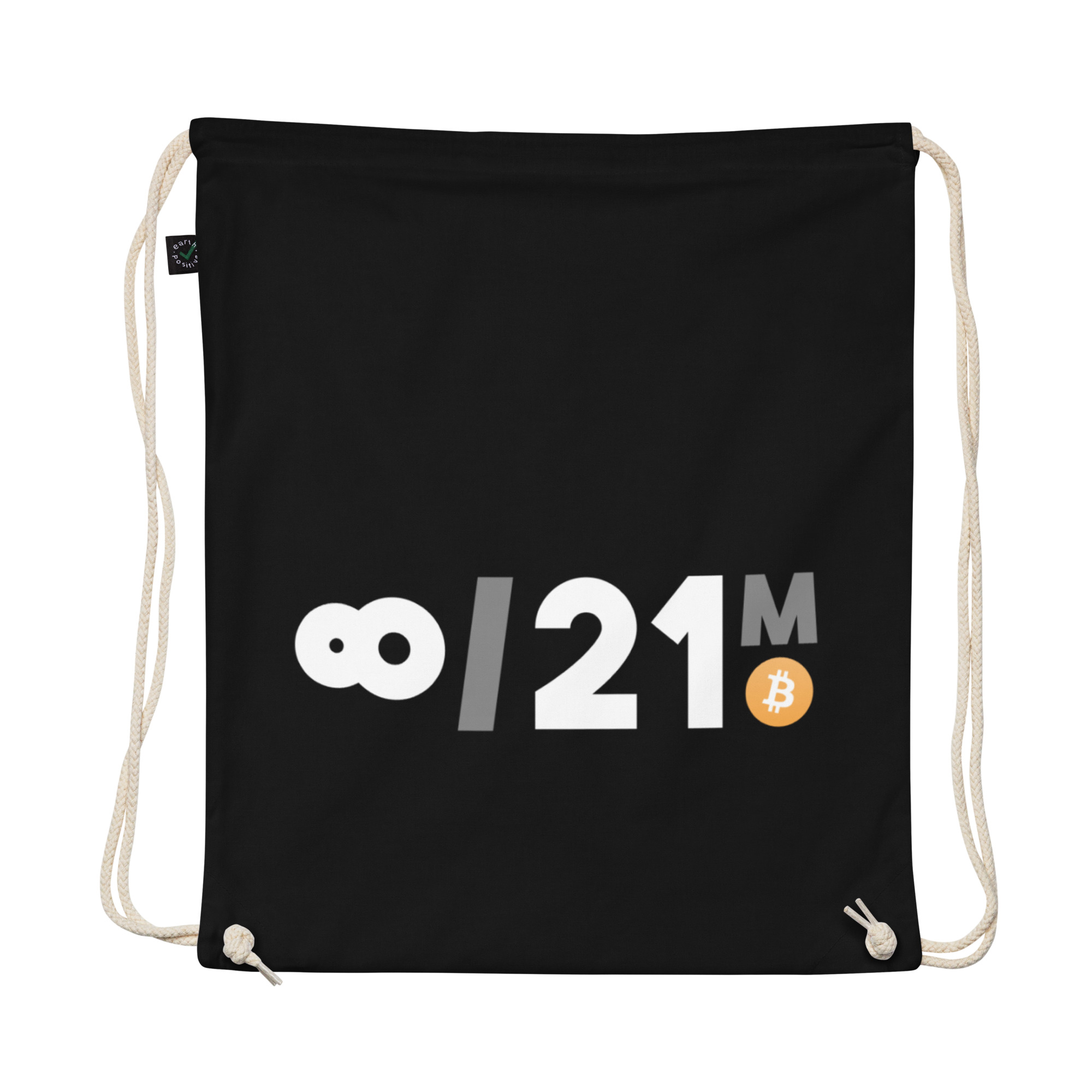 ∞/21M Mochila de Algodón Orgánico Negro Accesorios VEINTIUNO ∞/21M Mochila de Algodón Orgánico Negro Accesorios VEINTIUNO