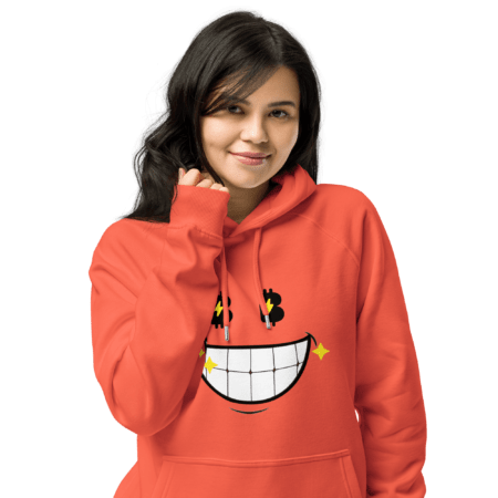 🟠😁 BTC Smile – Sudadera con capucha eco unisex Sudaderas VEINTIUNO 🟠😁 BTC Smile – Sudadera con capucha eco unisex Sudaderas VEINTIUNO