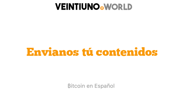 Envianos tú contenidos