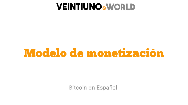 Modelo de monetización